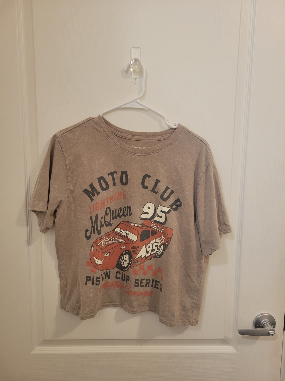 Disney Cars Lightning McQueen Graphic Tee - Grey